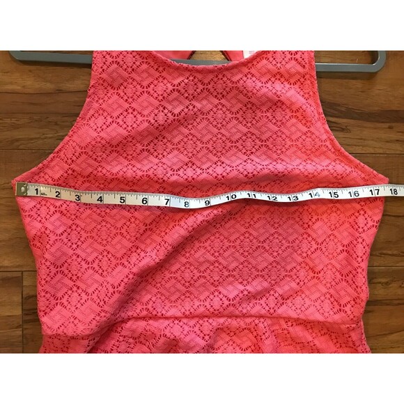 Juniors Dress Large 11-13 No Boundaries Open back Sleeveless Fit & Flare Lined - Picture 4 of 4